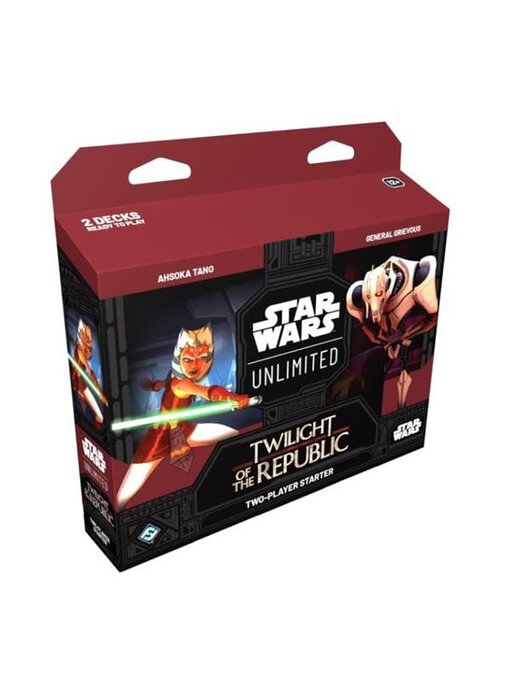 Star Wars Unlimited Twilight of the Republic Two Player Starter