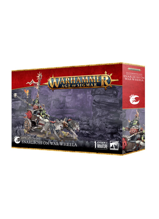 Gloomspite Gitz Snarlboss On War-Wheela