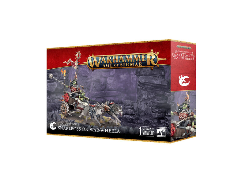Games Workshop Gloomspite Gitz Snarlboss On War-Wheela