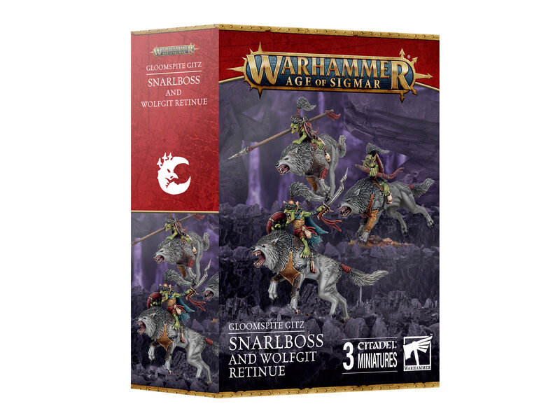 Games Workshop Snarlboss & Wolfgit Retinue