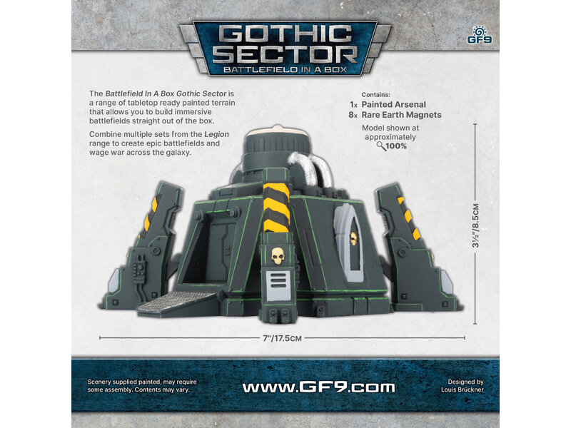 Battlefield in a Box Battlefield In A Box - Gothic Sector Legion Arsenal