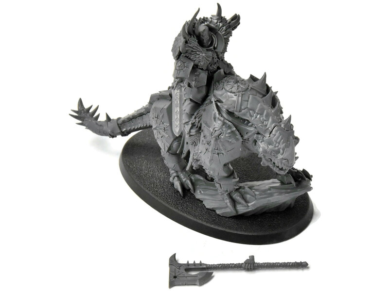 Games Workshop SLAVE TO DARKNESS Chaos Lord On Karkadrak #1 Warhammer Sigmar