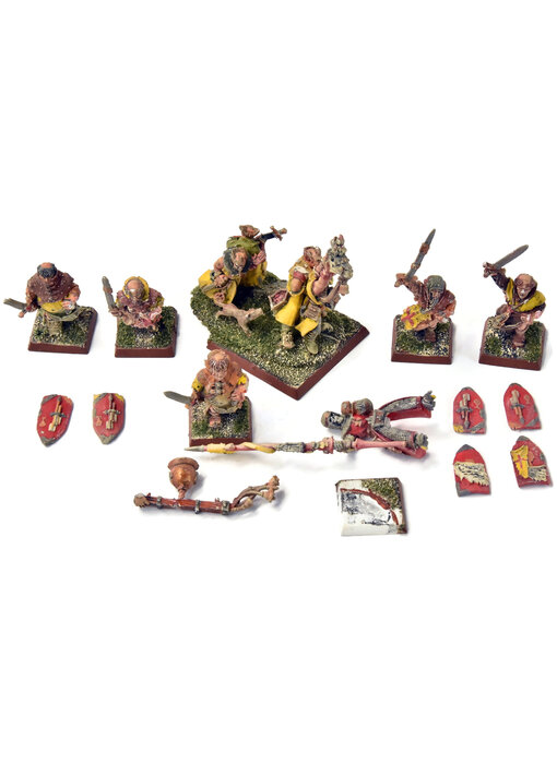 BRETONNIA Grail Reliquae with 5 pilgrims #1 METAL Warhammer Fantasy Old World