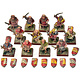 BRETONNIA 12 Battle Pilgrims #1 METAL Warhammer Fantasy Old World