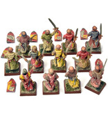 Games Workshop BRETONNIA 12 Battle Pilgrims #1 METAL Warhammer Fantasy Old World