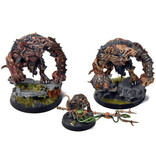 Games Workshop SKAVEN 2 Rat Ogors & packmaster #12 WELL PAINTED Warhammer Fantasy