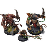 Games Workshop SKAVEN 2 Rat Ogors & packmaster #11 WELL PAINTED Warhammer Sigmar