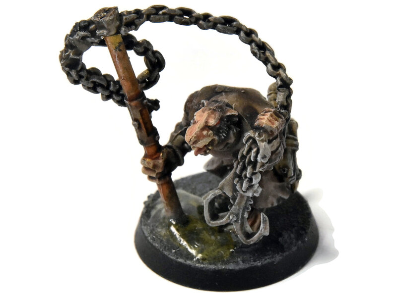 Games Workshop SKAVEN Packmaster #11 WELL PAINTED Warhammer Sigmar
