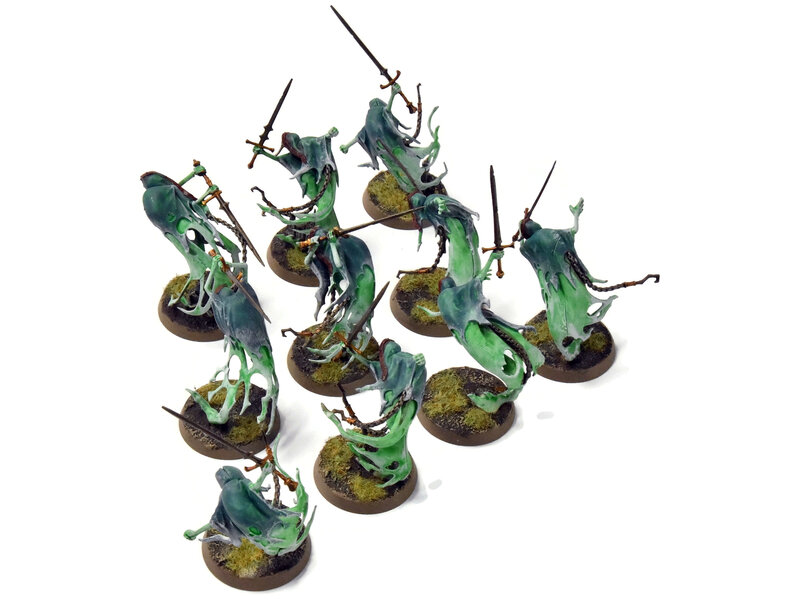 Games Workshop NIGHTHAUNT 10 Bladegheist Revenants #1 WELL PAINTED Warhammer Sigmar