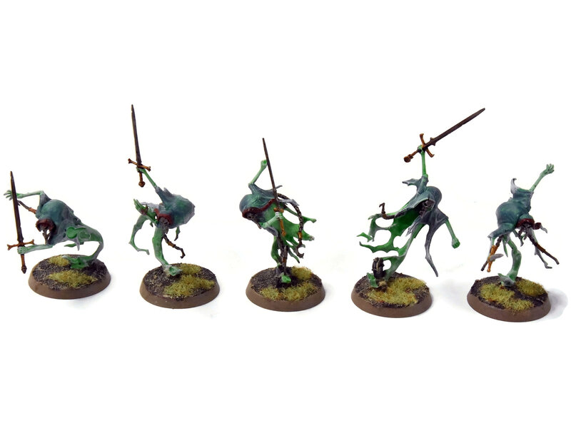 Games Workshop NIGHTHAUNT 10 Bladegheist Revenants #1 WELL PAINTED Warhammer Sigmar