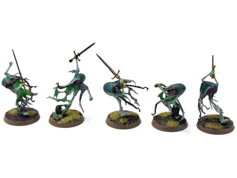 Games Workshop NIGHTHAUNT 10 Bladegheist Revenants #1 WELL PAINTED Warhammer Sigmar