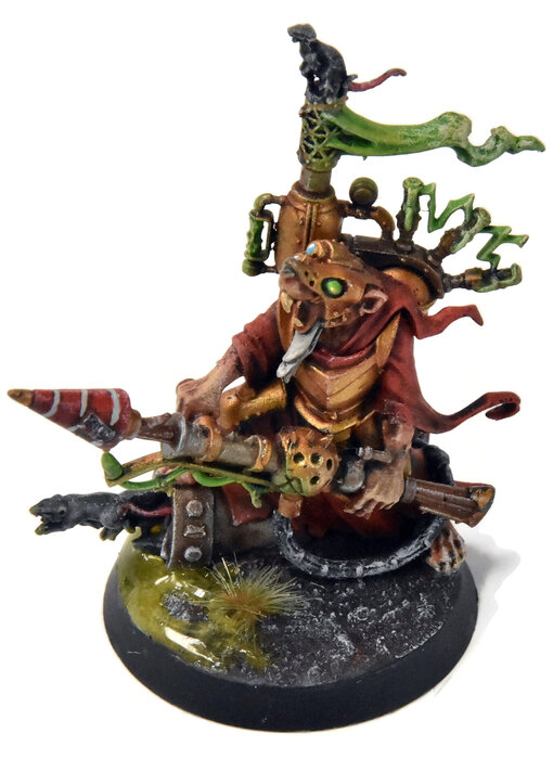 SKAVEN Warlock Bombardier #1 PRO PAINTED Warhammer Sigmar