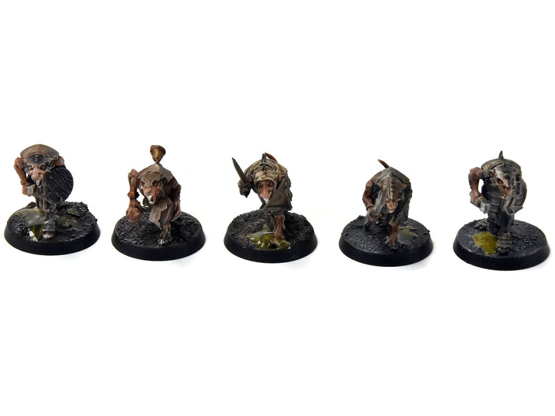 Games Workshop SKAVEN 20 Clanrats #2 WELL PAINTED Warhammer Sigmar
