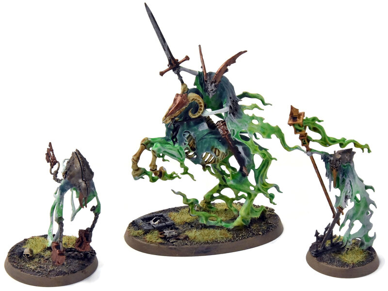 Games Workshop NIGHTHAUNT 3 Ethereal Court #1 WELL PAINTED Warhammer Sigmar