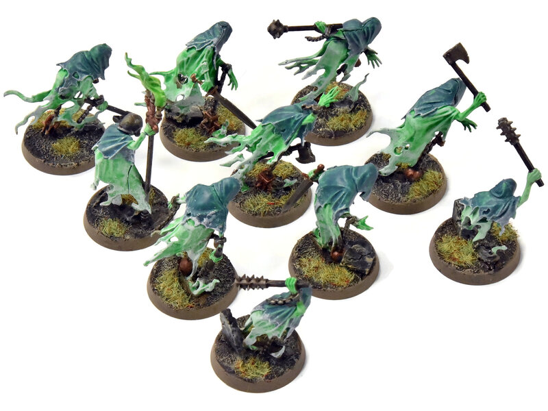 Games Workshop NIGHTHAUNT 10 Chainrasp Hordes #1 WELL PAINTED Warhammer Sigmar