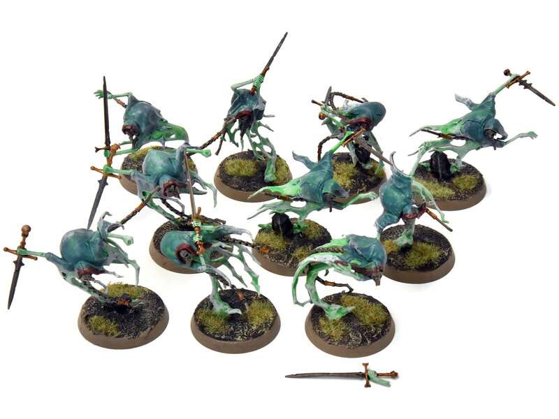 Games Workshop NIGHTHAUNT 10 Bladegheist Revenants #2 WELL PAINTED Warhammer Sigmar
