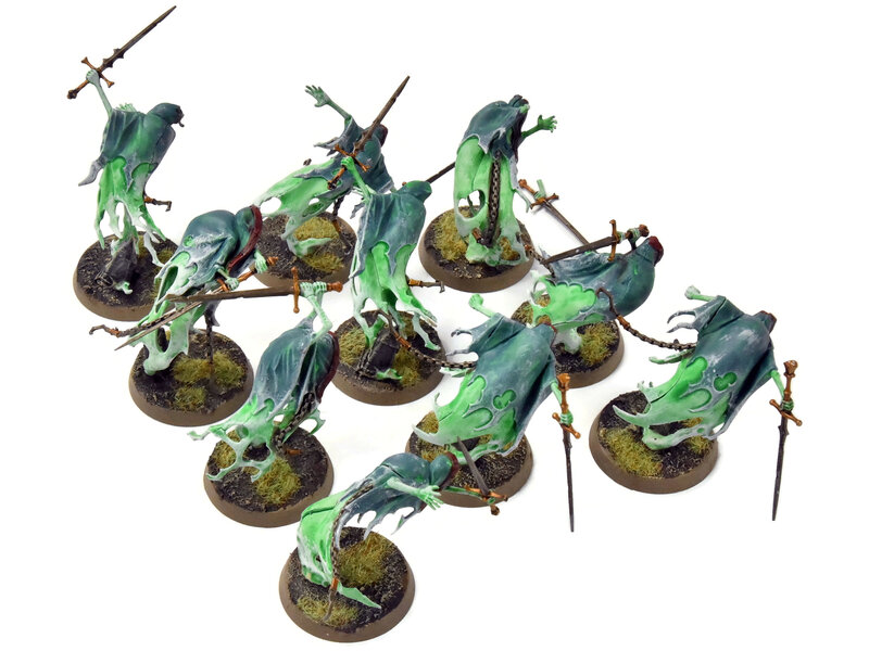 Games Workshop NIGHTHAUNT 10 Bladegheist Revenants #2 WELL PAINTED Warhammer Sigmar