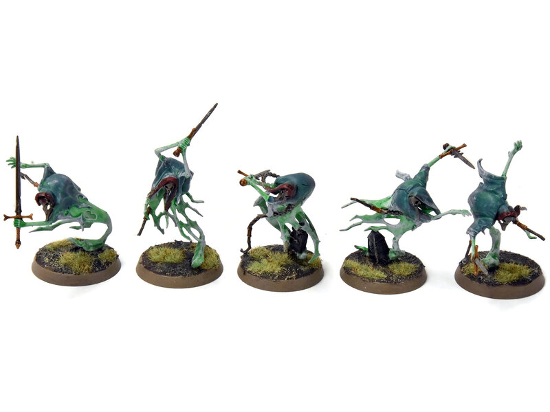 Games Workshop NIGHTHAUNT 10 Bladegheist Revenants #2 WELL PAINTED Warhammer Sigmar