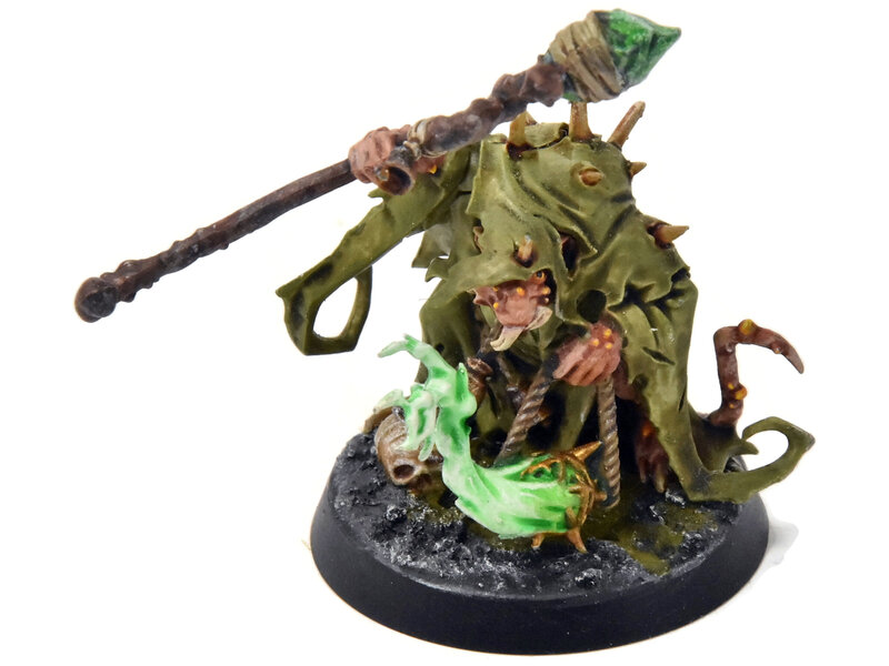 Games Workshop SKAVEN Plague Priest #1 WELL PAINTED Warhammer Sigmar