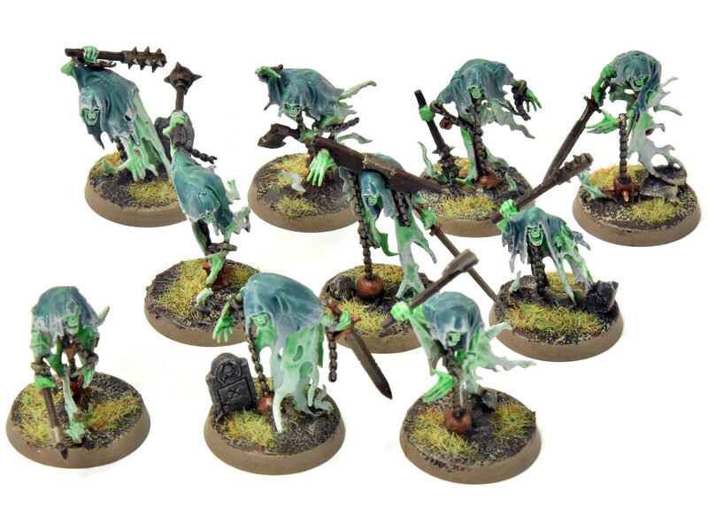 Games Workshop NIGHTHAUNT 10 Chainrasp Hordes #3 WELL PAINTED Warhammer Sigmar