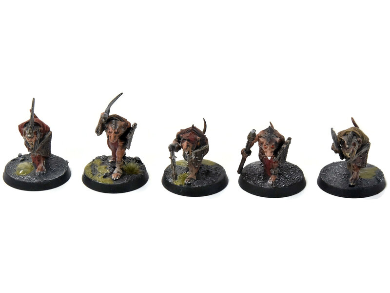 Games Workshop SKAVEN 20 Clanrats #5 WELL PAINTED Broken & Missing Bits Warhammer Sigmar