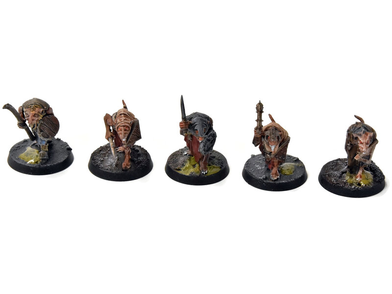 Games Workshop SKAVEN 20 Clanrats #5 WELL PAINTED Broken & Missing Bits Warhammer Sigmar