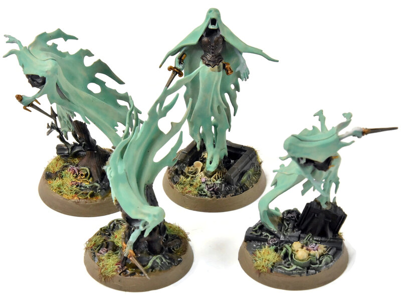 Games Workshop NIGHTHAUNT 4 Myrmourn Banshees #1 WELL PAINTED Warhammer Sigmar