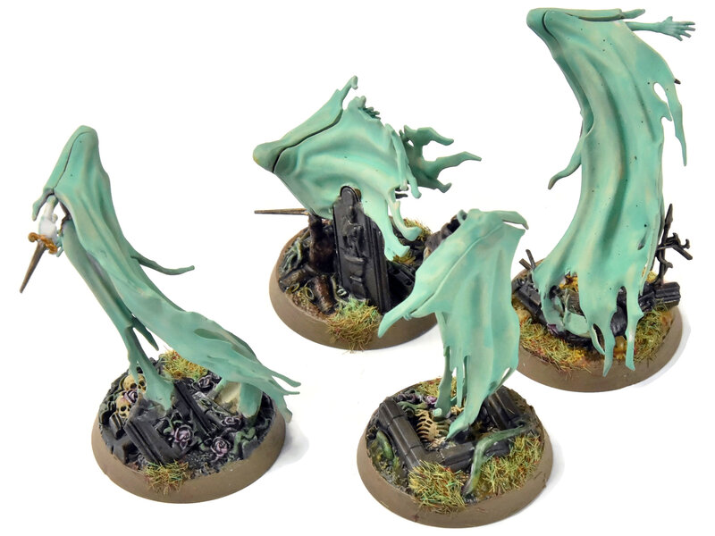 Games Workshop NIGHTHAUNT 4 Myrmourn Banshees #1 WELL PAINTED Warhammer Sigmar