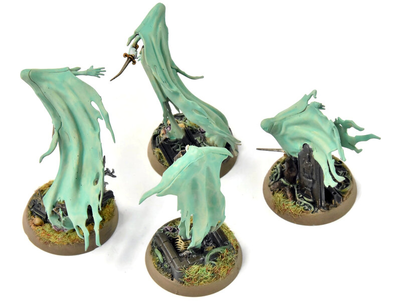 Games Workshop NIGHTHAUNT 4 Myrmourn Banshees #2 WELL PAINTED Warhammer Sigmar