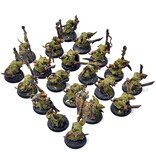 Games Workshop SKAVEN 20 Plague Monks #1 WELL PAINTED Warhammer Sigmar