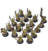 Games Workshop SKAVEN 20 Plague Monks #1 WELL PAINTED Warhammer Sigmar