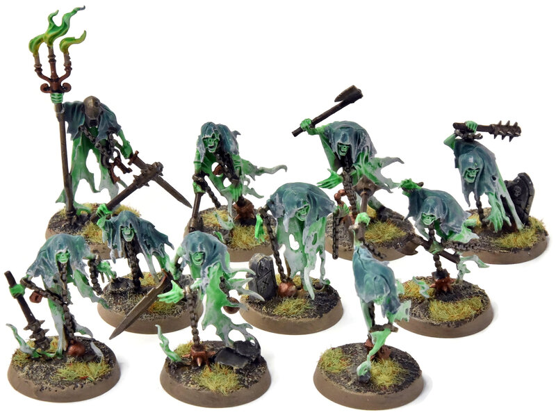 Games Workshop NIGHTHAUNT 10 Chainrasp Hordes #2 WELL PAINTED Warhammer Sigmar