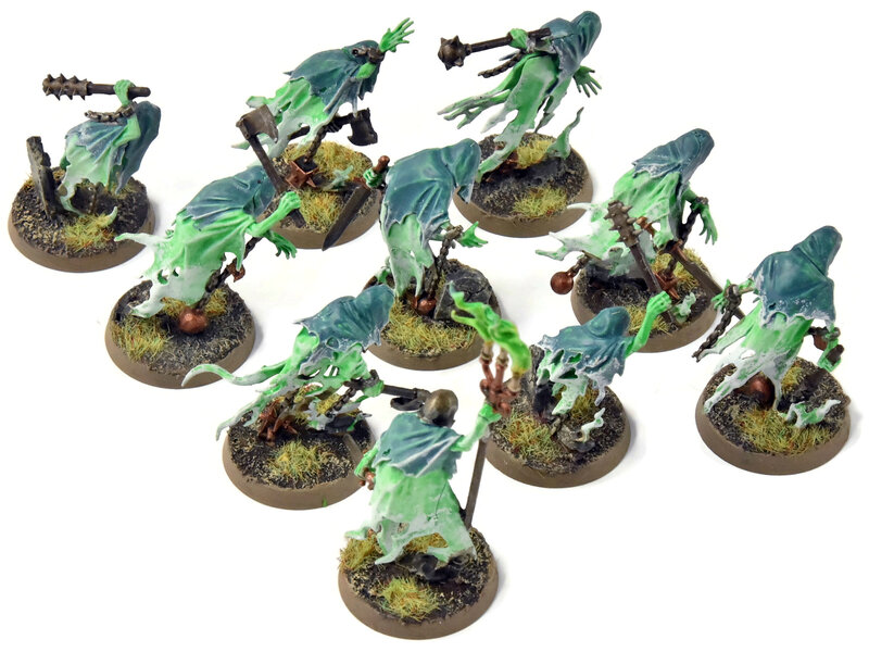 Games Workshop NIGHTHAUNT 10 Chainrasp Hordes #2 WELL PAINTED Warhammer Sigmar