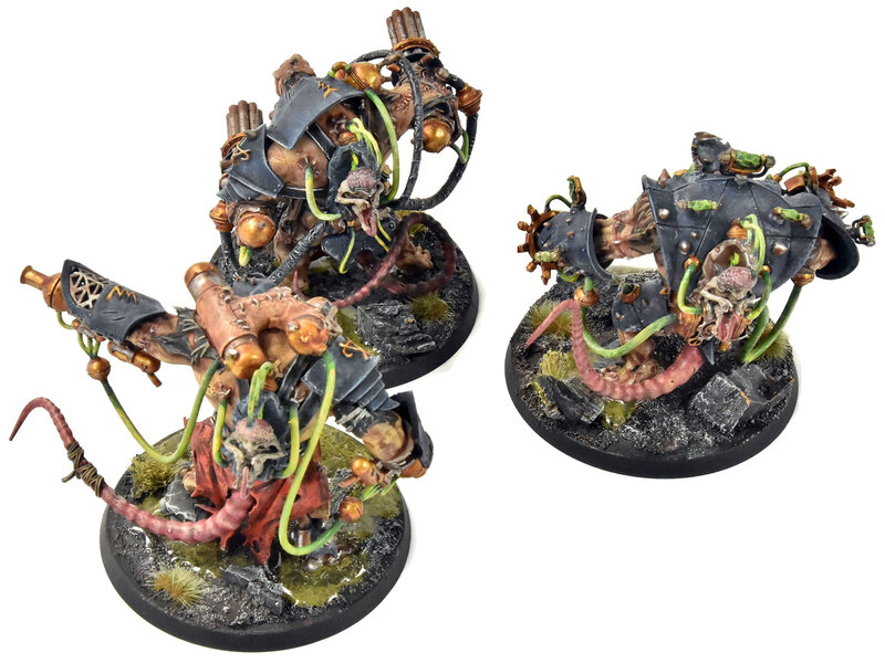 Games Workshop SKAVEN 3 Stormfiends #1 WELL PAINTED Warhammer Sigmar