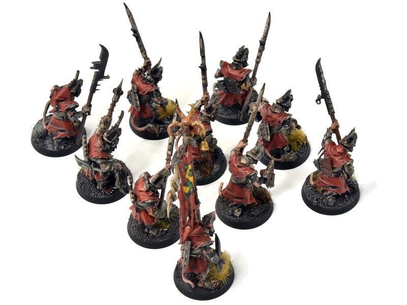 Games Workshop SKAVEN 10 Stormvermin #1 WELL PAINTED Warhammer Sigmar
