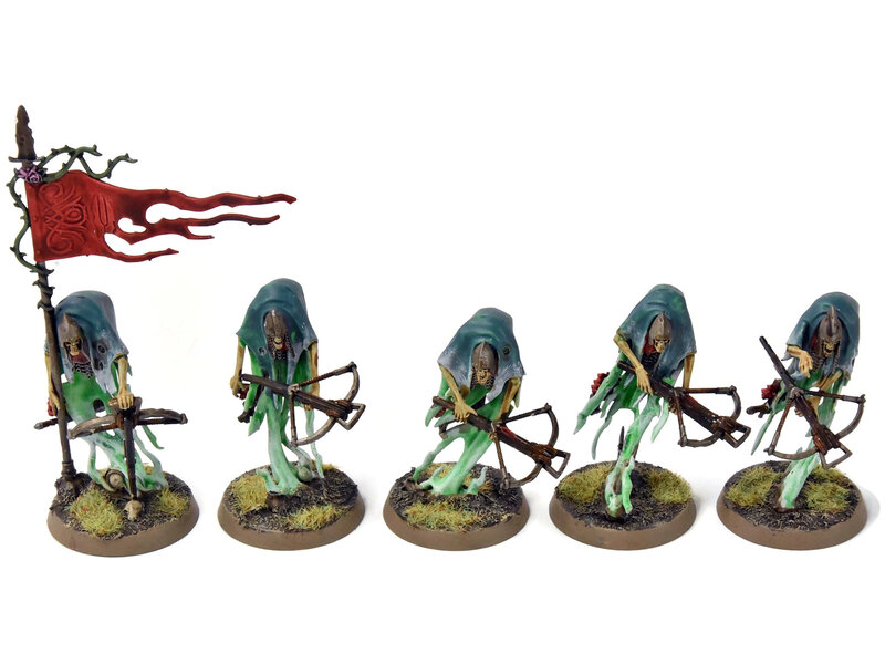 Games Workshop NIGHTHAUNT 5 Craventhrone Guard #2 WELL PAINTED Warhammer Sigmar