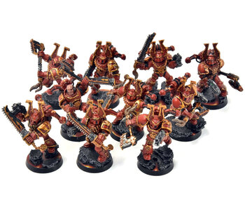 CHAOS SPACE MARINES World Eaters 10 Khorne Berzerkers #1 OOP Warhammer 40K