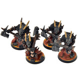 Games Workshop CHAOS DAEMONS 4 Bloodletters #3 Classic METAL Warhammer 40K