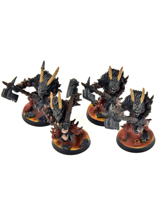 CHAOS DAEMONS 4 Bloodletters #3 Classic METAL Warhammer 40K