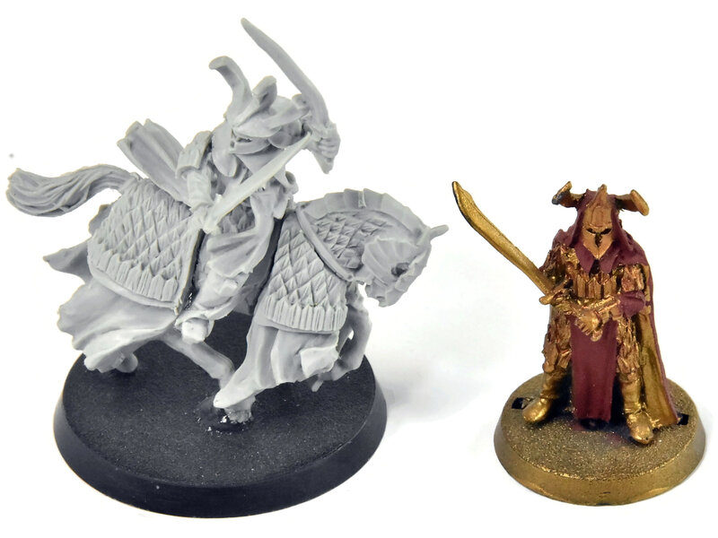 Games Workshop MIDDLE EARTH Amdur lord of blades #1 Fott & Mounted Lotr Dragon