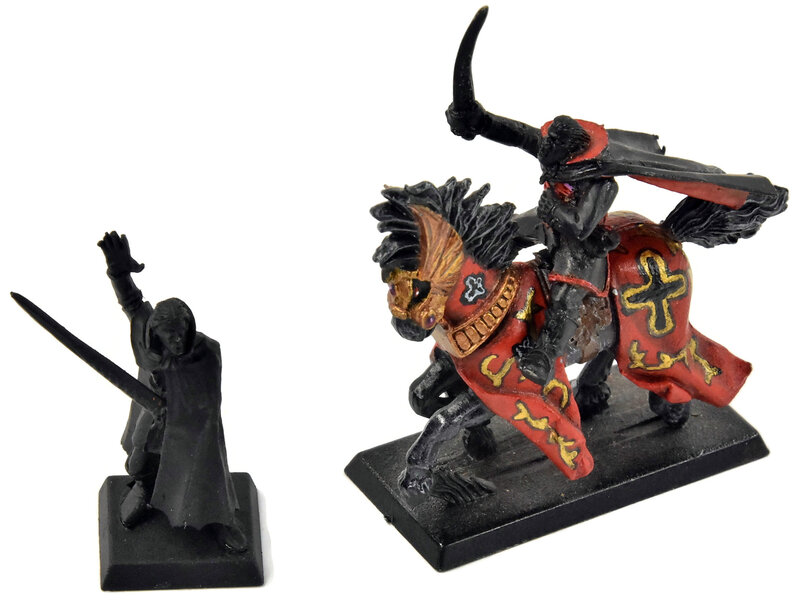 Games Workshop VAMPIRE COUNTS 2 Von Carstein Vampires Mounted and on Foot #1 METAL Old World