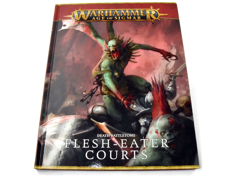 Games Workshop FLESH-EATER COURTS Battletome Good Condition Warhammer Sigmar