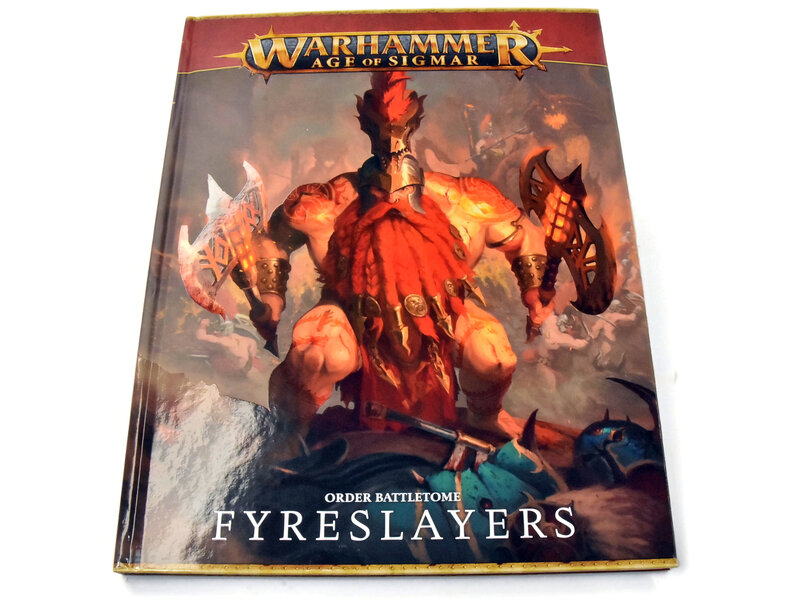 Games Workshop FYRESLAYERS Battletome Good Condition Warhammer Sigmar Book