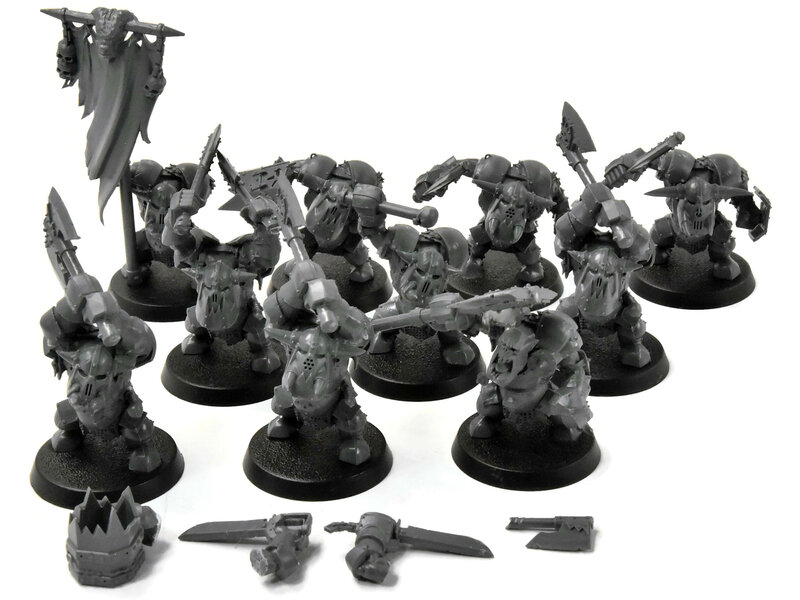 Games Workshop ORRUK WARCLANS 10 Ardboyz #2 Old Sculpt Warhammer Sigmar