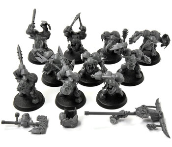 ORRUK WARCLANS 10 Ardboyz #1 Old Sculpt Warhammer Sigmar