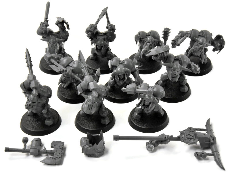 Games Workshop ORRUK WARCLANS 10 Ardboyz #1 Old Sculpt Warhammer Sigmar