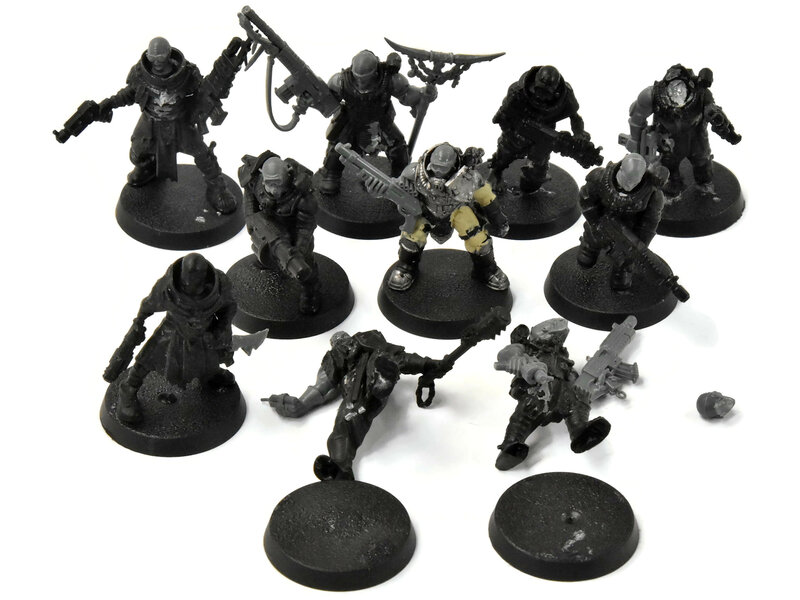 Games Workshop GENESTEALER CULTS 10 Neophyte Hybrids #1 Converted Warhammer 40K