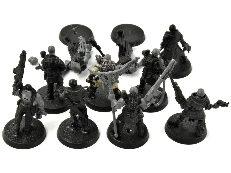 Games Workshop GENESTEALER CULTS 10 Neophyte Hybrids #1 Converted Warhammer 40K