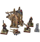 Games Workshop BRETONNIA 5 FIELD TREBUCHET #1 Warhammer Fantasy Old World METAL Missing Bits