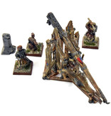 Games Workshop BRETONNIA 5 FIELD TREBUCHET #1 Warhammer Fantasy Old World METAL Missing Bits